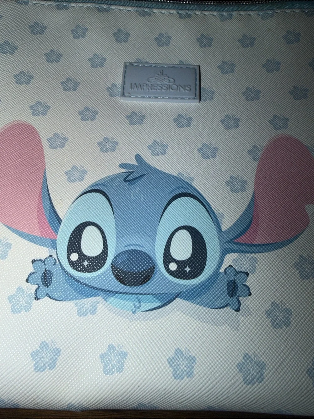 Impressions Stitch cosmetic bag